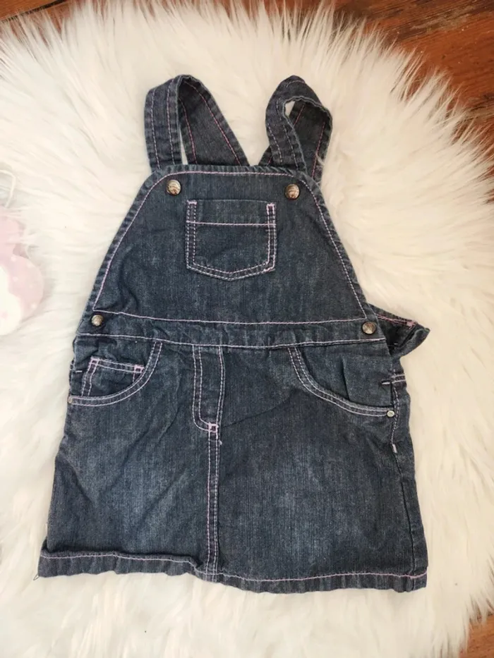 Robe en jeans 12 mois obaibi - photo numéro 2