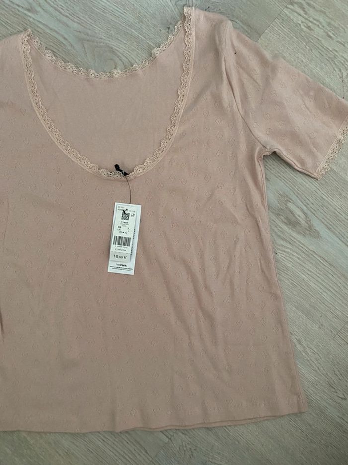 Tee shirt T-shirt Etam taille L Neuf