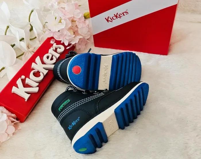 Bottes Bottines cuir Zip Kickers T24 - photo numéro 2