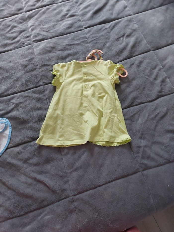 Tee-shirt fille et bandeau 18mois - photo numéro 2