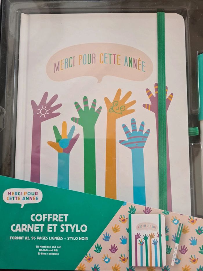 Coffret carnet et stylo - photo numéro 4