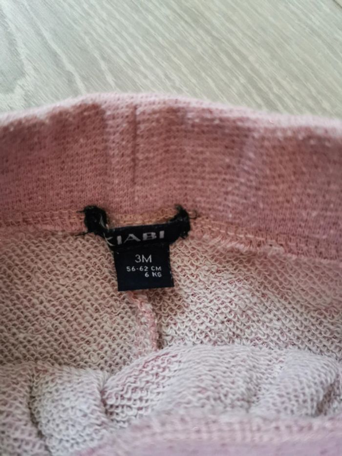 Pantalon rose Kiabi 3 mois - photo numéro 2