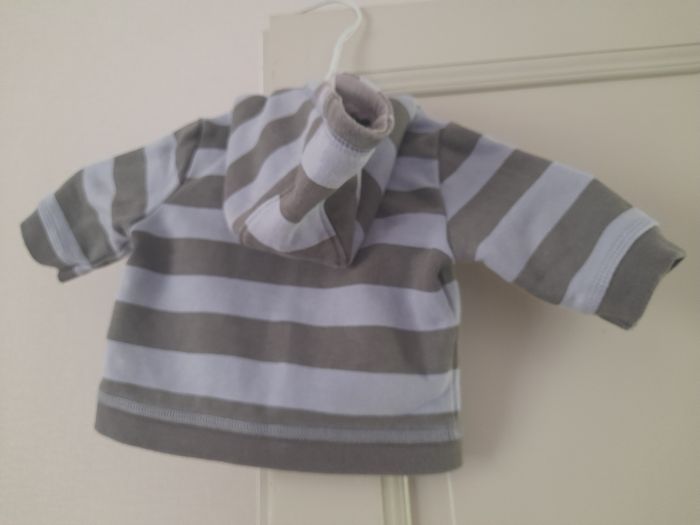 Gilet à capuche garcon hiver - photo numéro 2