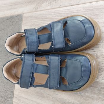 Sandales cuir garçon Barefoot