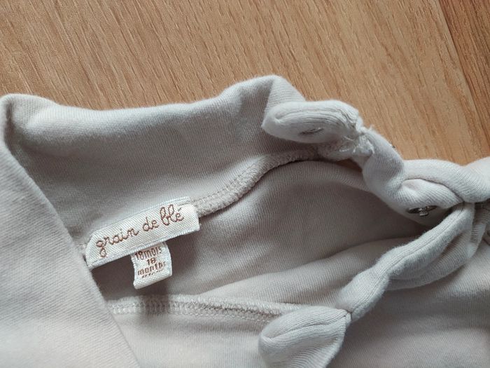 Pull col roulé Grain de blé 18 mois Manger ma soupe - photo numéro 6