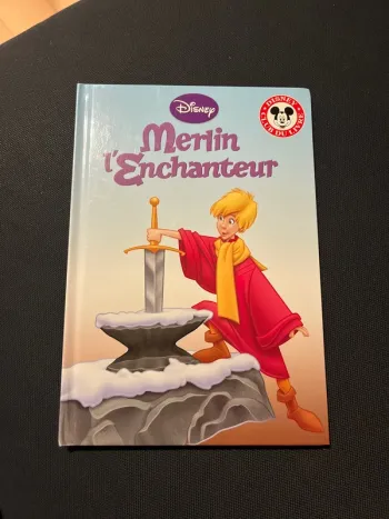 Livre pour enfants Disney merlin l enchanteur