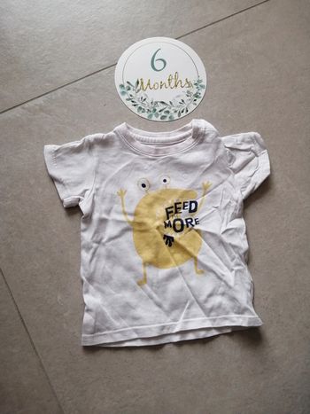 T-shirt manches courtes 6 mois