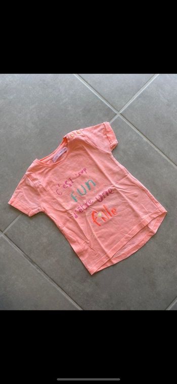 Tee shirt manches courtes Gémo Taille 12 mois