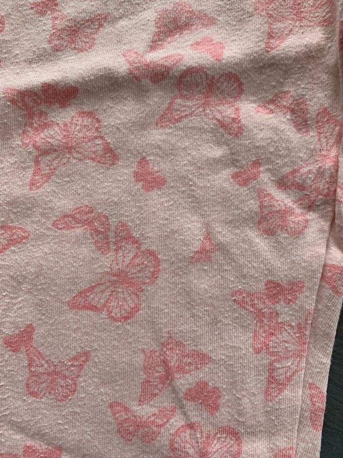 Legging rose papillons 8 ans In Extenso - photo numéro 2