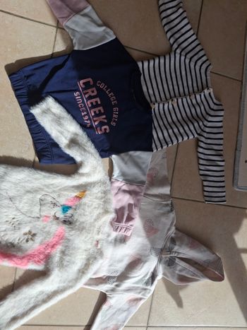 Lot pull 3 ans fille hiver