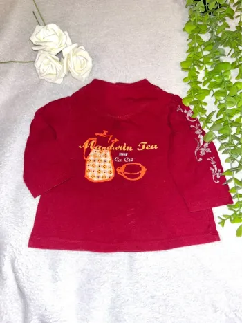 Très beau haut à longue manche Cole roulé bébé fille