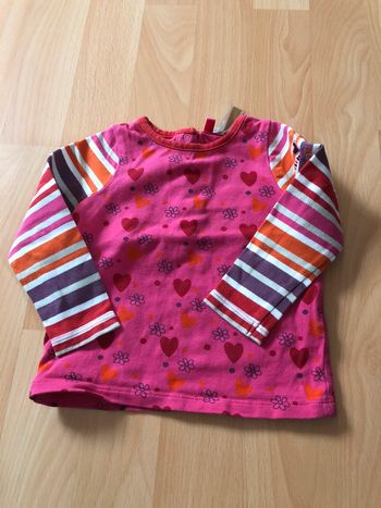 T shirt manches longues fille 6 mois orchestra