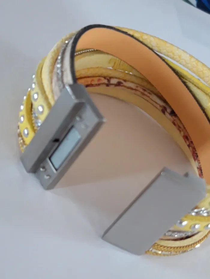 Joli bracelet aimanté multirangs - photo numéro 6