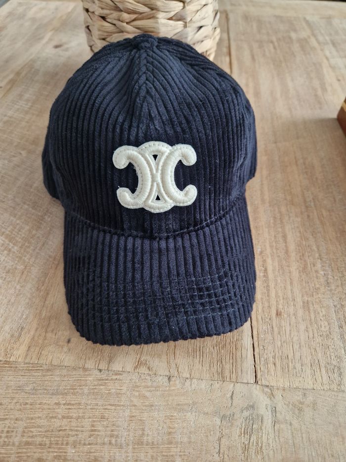 Casquette triomphe Céline  noir