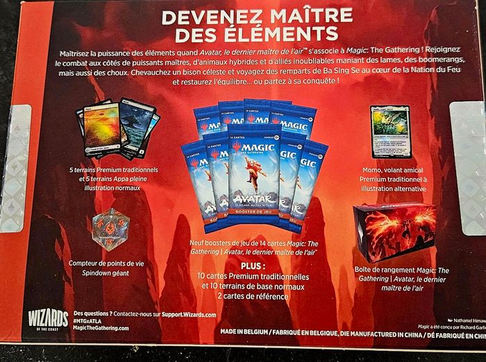 Bundle Magic: The Gathering | Avatar, le dernier maître de l'air - Magic FR - photo numéro 2