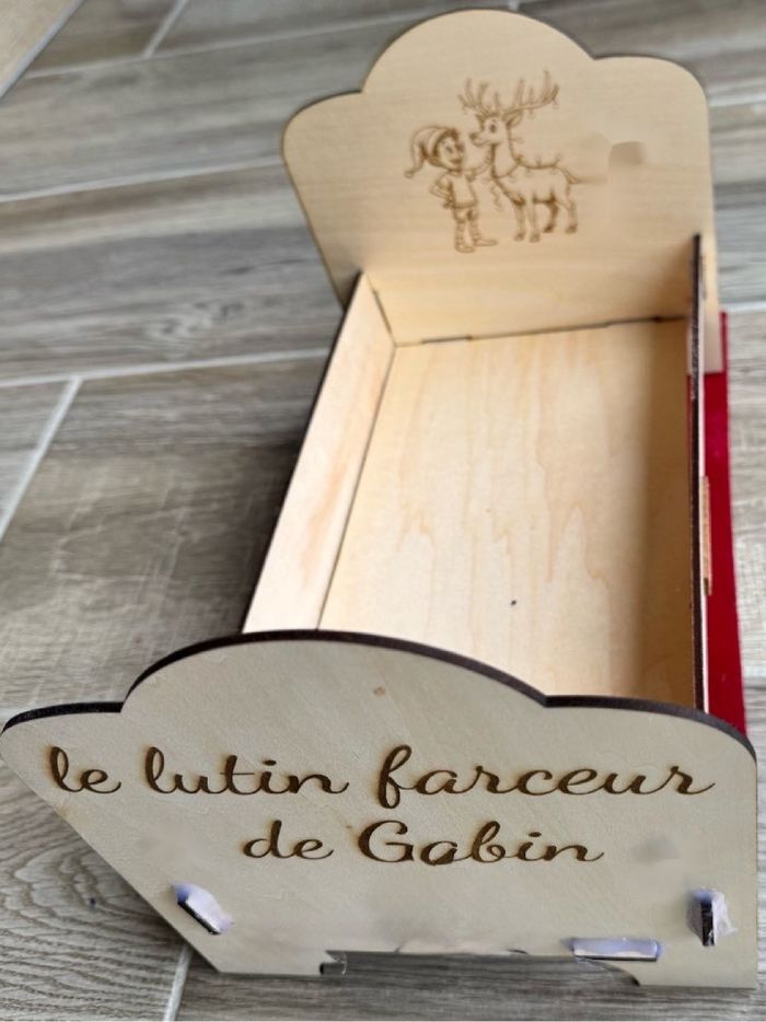 Lit pour lutin farceur avec prénom à personnaliser