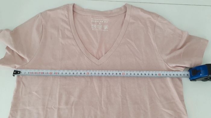 T shirt neuf rose en S - photo numéro 4