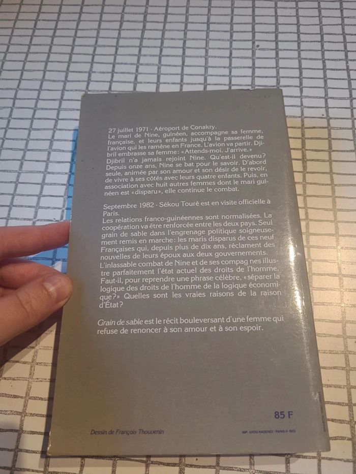 Grain de sable. Les combats d'une femme de disparu - photo numéro 4