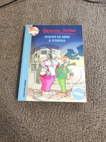 Geronimo Stilton Scoops en série à sourisia