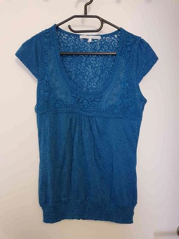 Haut leger dentelle patrice breal taille 38