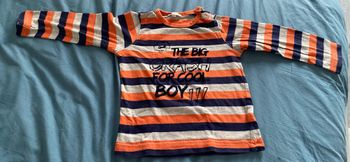 Haut à manches longues à rayures 24 mois