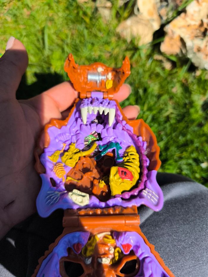 Boîte mini micro figurine petite mighty max bluebird pocket monster rat doom zone Hellcat grapples - photo numéro 11