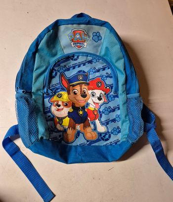 Sac à dos bleu pat patrouille