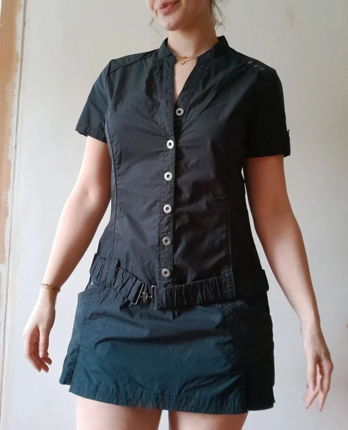 Robe style uniforme robe chemise taille 42