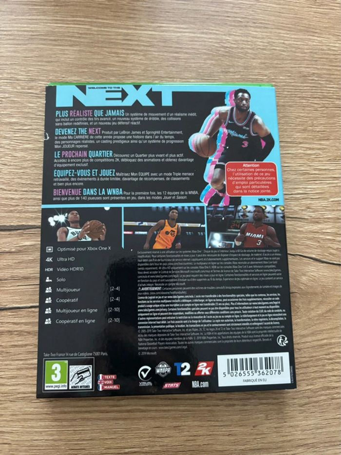 Jeu xbox One NBA 2K20 - photo numéro 2
