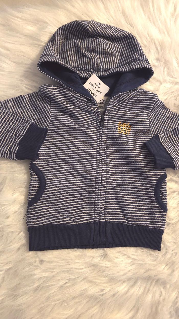 (Neufs non portés) 🏷🥰🤩superbe ensemble molleton 3mois Garçon 🤩🥰 - photo numéro 2