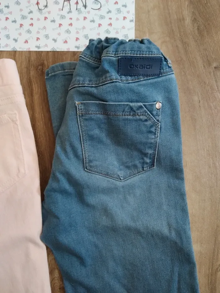 Lot de deux pantalons droits - photo numéro 3