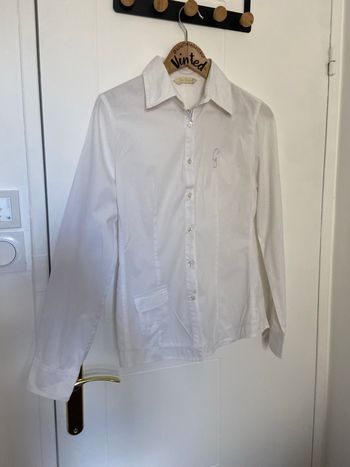 Chemise blanche Pure Oxygèn – vintage années 2000, très bon état