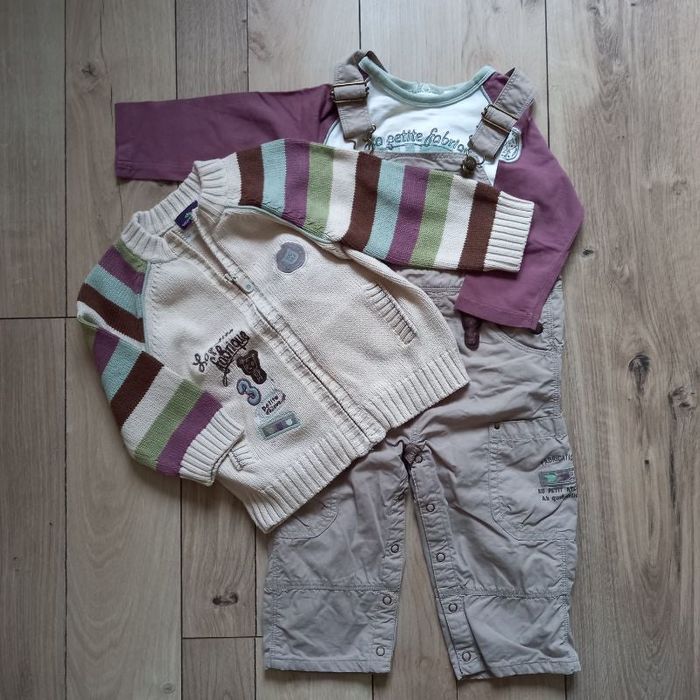 Tenue salopette Sergent Major,  18 mois