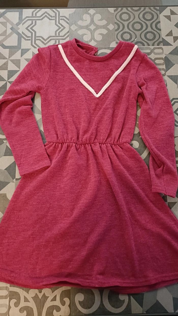 Robe neuve framboise