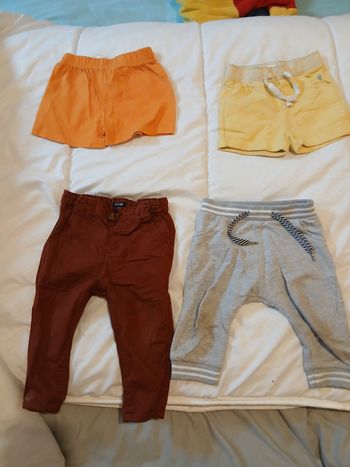 Lot pantalons/short