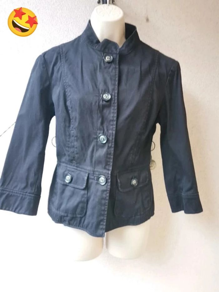 Veste Noire Camaïeu taille 38