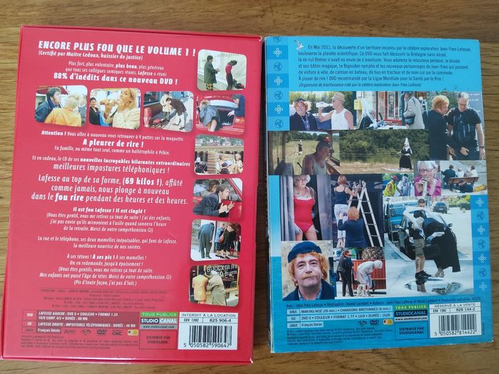 Lot de 2 DVD de Lafesse - photo numéro 2