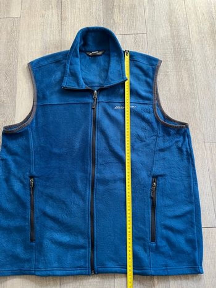 Polaire sans manches Eddie Bauer bleu taille L – chaleur et confort - photo numéro 9