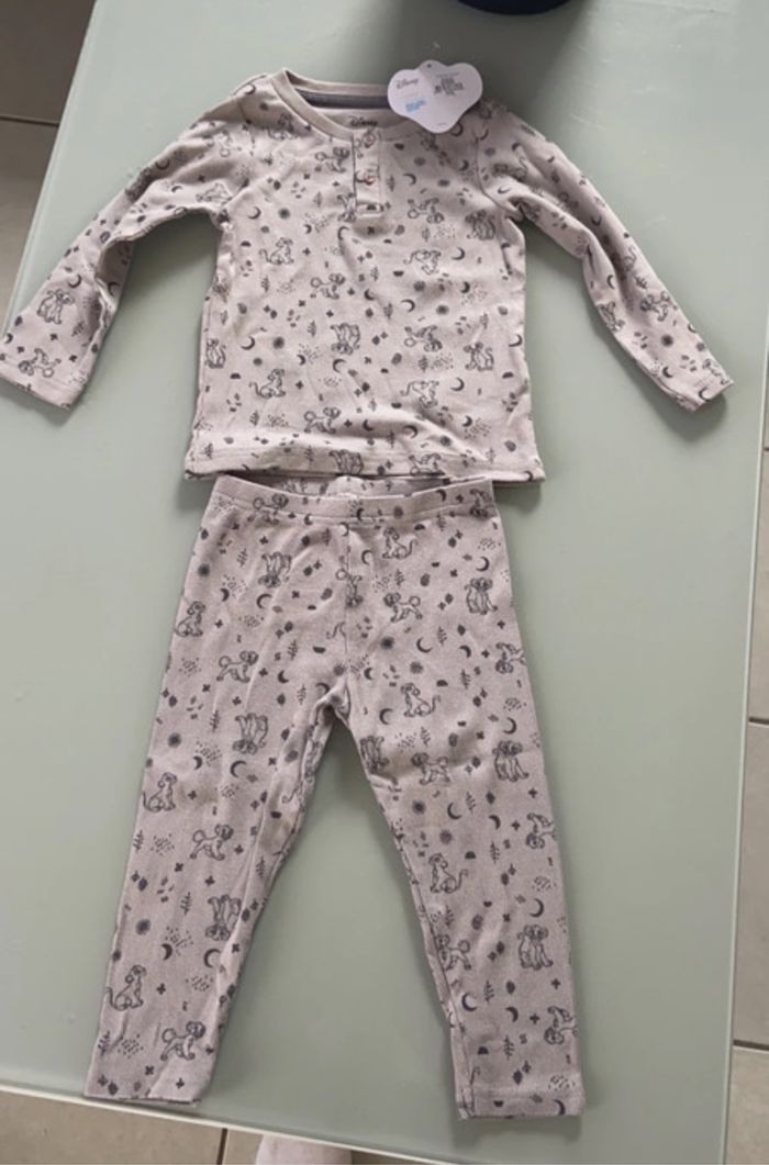 Ensemble roi lion 18-24 mois