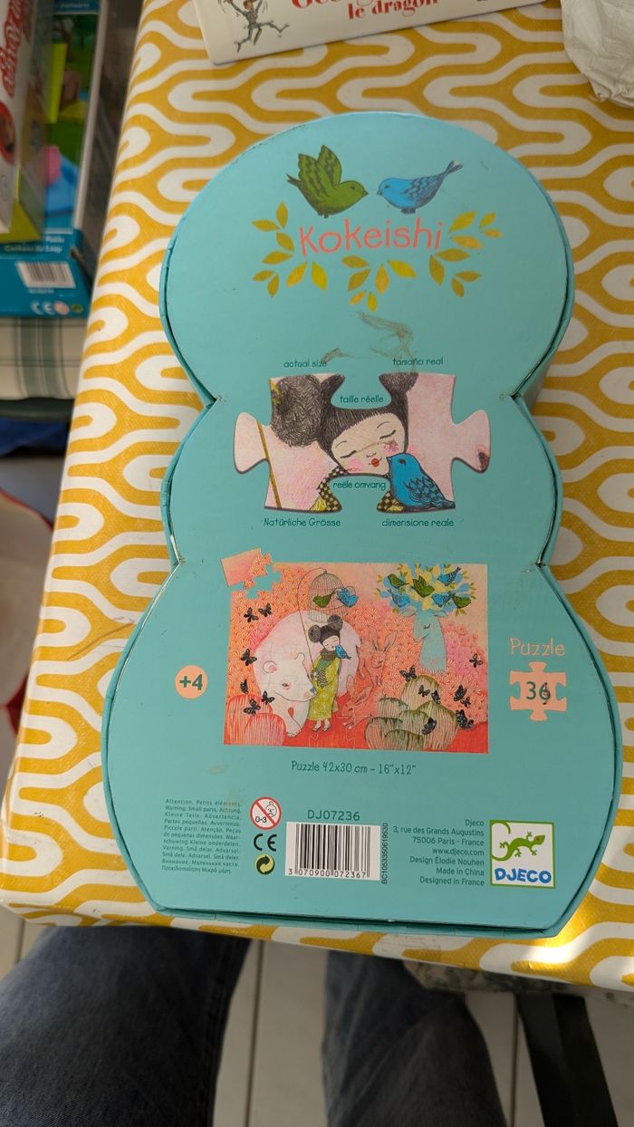 Puzzle poupée japonaise - photo numéro 2