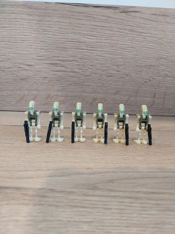 Figurines type lego 6 droides de combats de Kashyyyk star wars