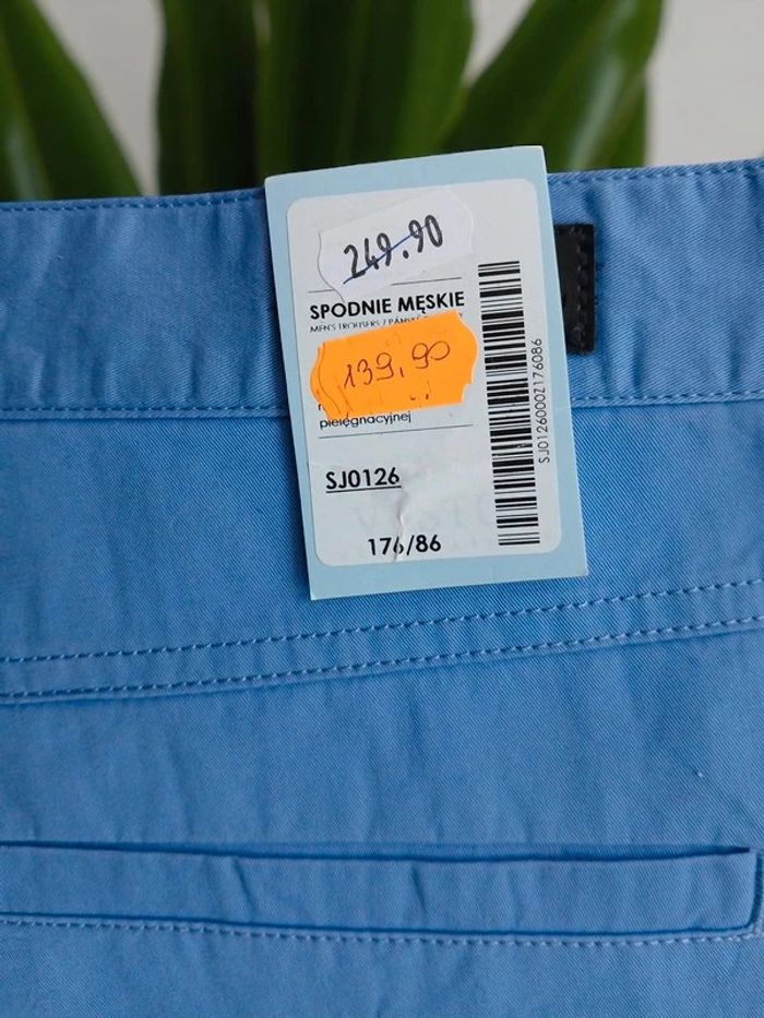 Pantalon bleu Chino ( lire mesures avant achat ! ) - photo numéro 4