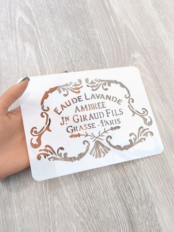 Pochoir Emblèmes Vintage