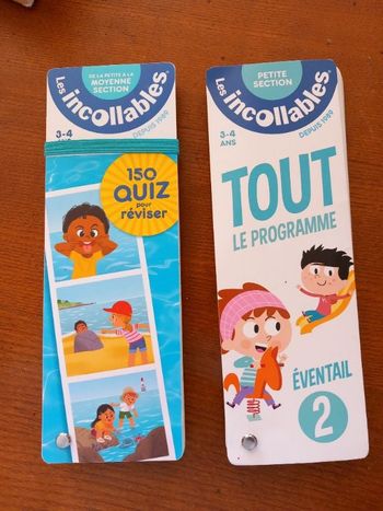 Les incollables 3/4 ans