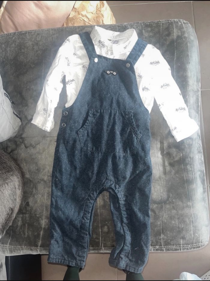 Salopette chemise batman