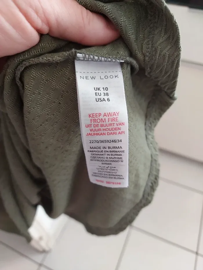 Robe midi New Look (vert), M / 38 / 10 - photo numéro 3