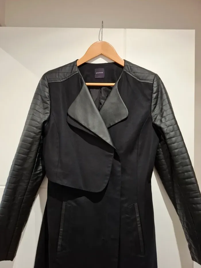 Trench mi-long demi-saison - 36 - très bon état - photo numéro 3