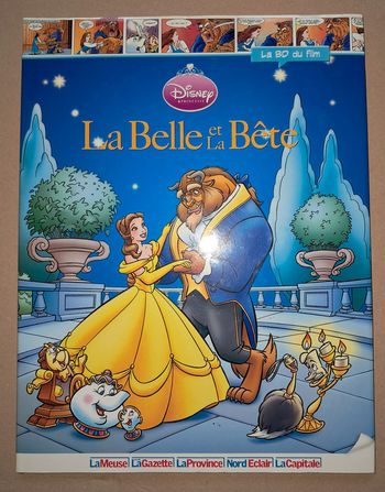 La Belle et la Bête bande dessinée