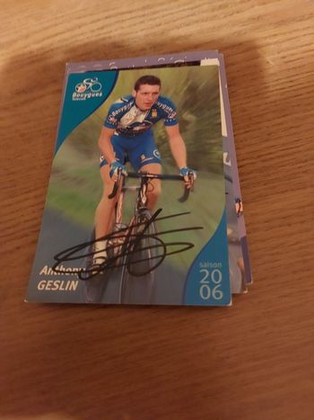 Coureurs cyclismes Anthony geslin 