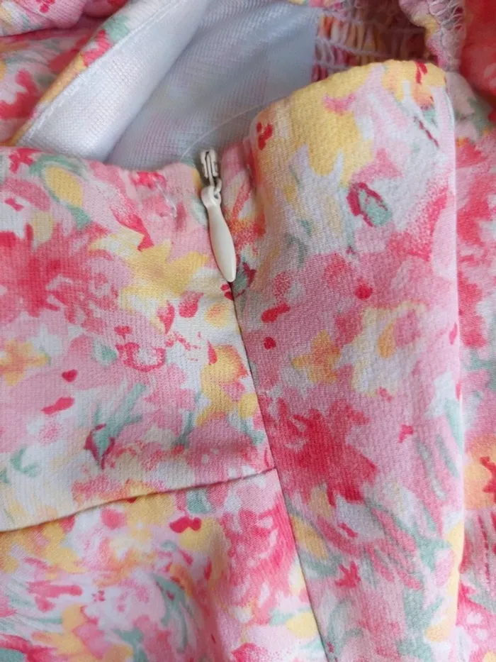 Robe d'été Loavies – Taille L – Fuchsia – État : Neuf - photo numéro 3
